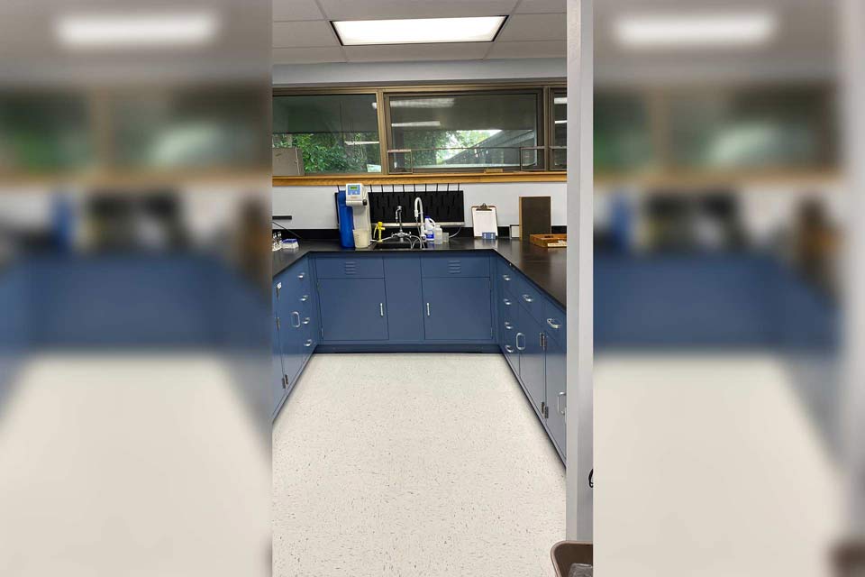 complete lab renovation